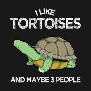 Funny Tortoises Saying Pun Cute Turtle Tortoise Lovers Gift T-Shirt