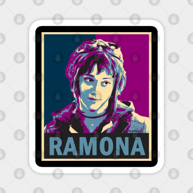 Ramona Magnet by valentinahramov