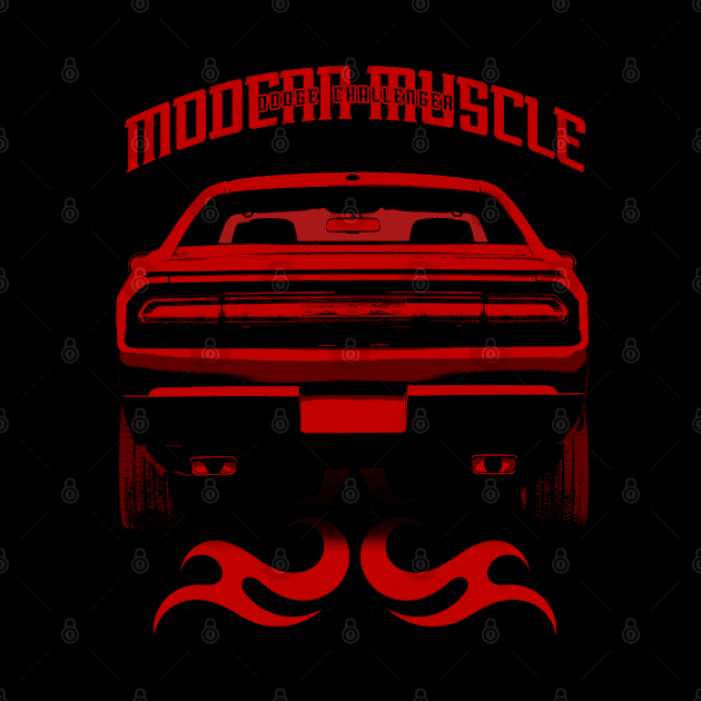 Modern Muscle - Red by Den Vector