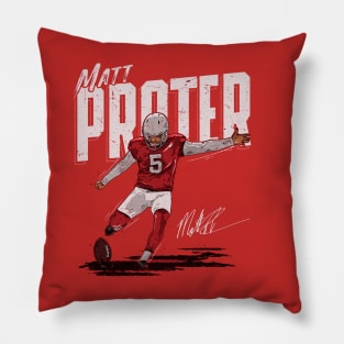 Matt Prater Atlanta Chisel Pillow