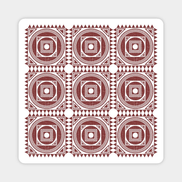 Portuguese Ceramic Tiles Magnet by StudioGrafiikka