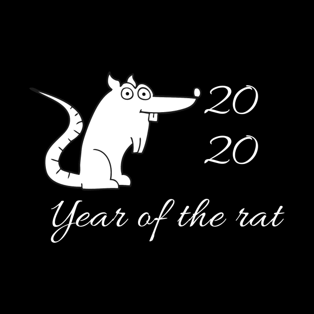 year of the rat 2020 Amazing  t shirt by MariaB