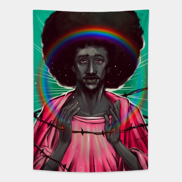 Our Jesus Tapestry by dracoimagem