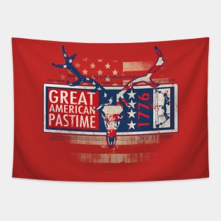 GREAT AMERICAN PASTIME Tapestry