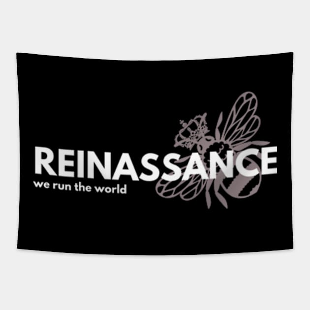 Reinassance Bey Hive Queen Bee Tapestry by LakarDesign