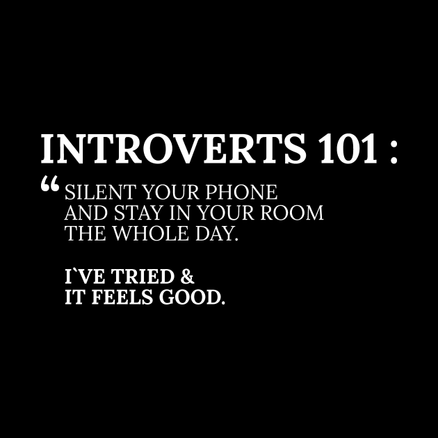 How to be introvert by brewok123