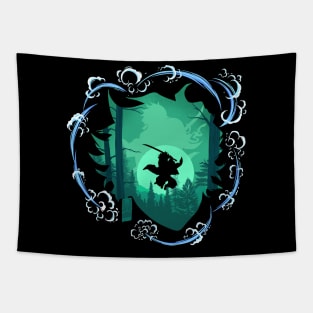 Blade Of Demon Destruction Tapestry