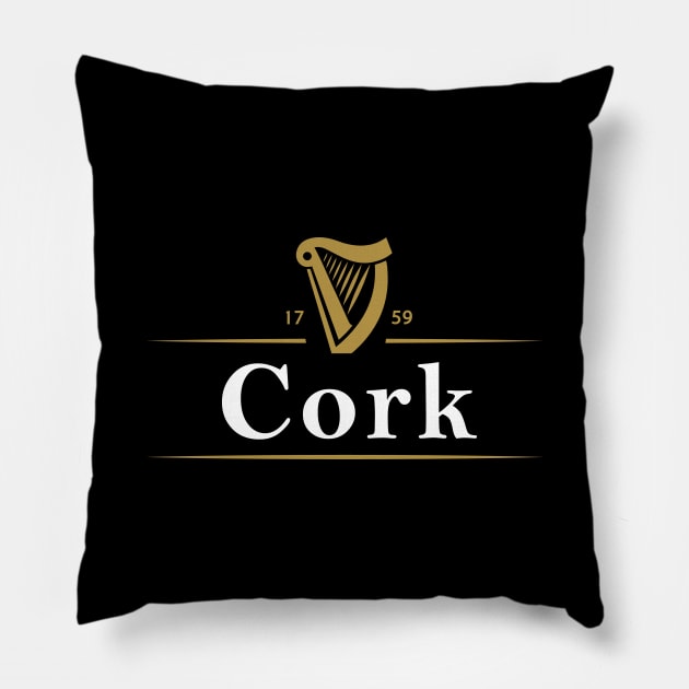 Cork Irish Drink Pillow by The Gift Hub