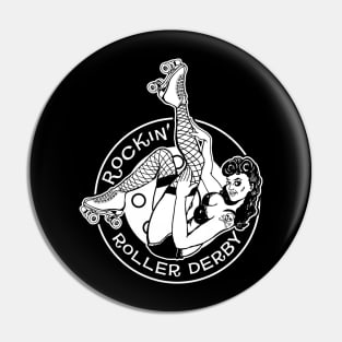 Poison Pinto - Rockin Roller Derby Pin