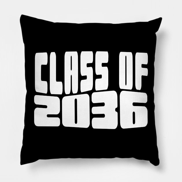 Class of 2036 Pillow by Teewyld