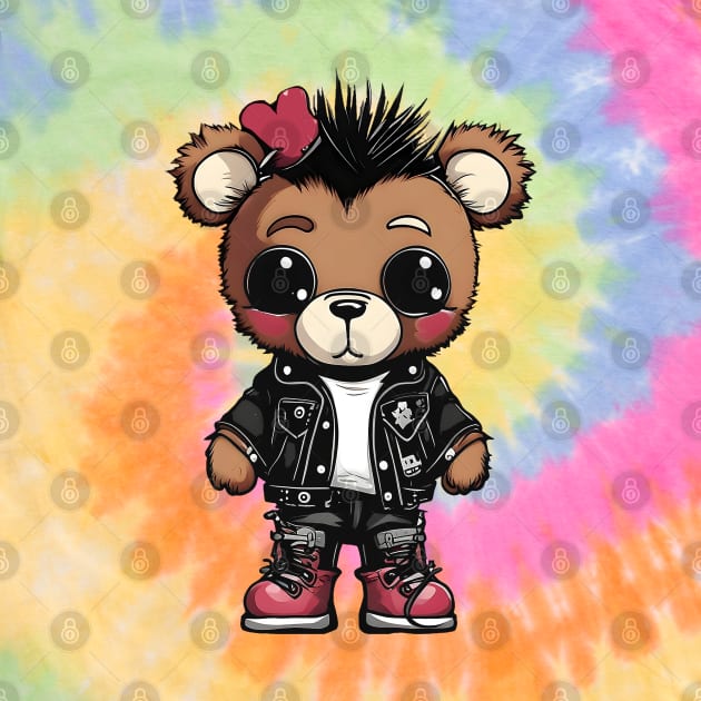 Cute bear punk by Teddy Club