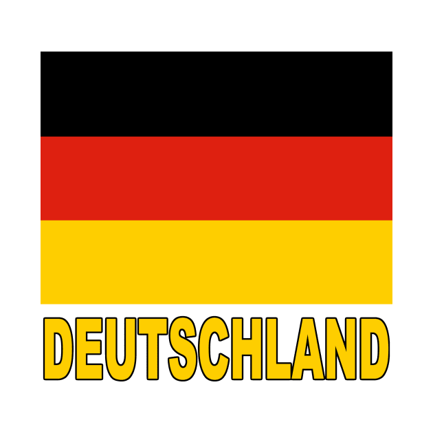 The Pride of Deutschland - German National Flag Design (German Text) by Naves