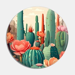 Beautiful Cactus Pin