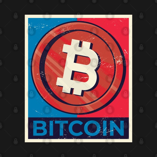 Bitcoin Pop Art by BitcoinSweatshirts