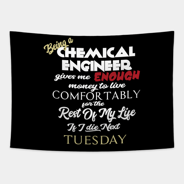 Being a chemical engineer Tapestry by AshStore