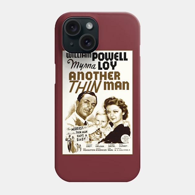 Another Thin Man (Sepia) Phone Case by Vandalay Industries