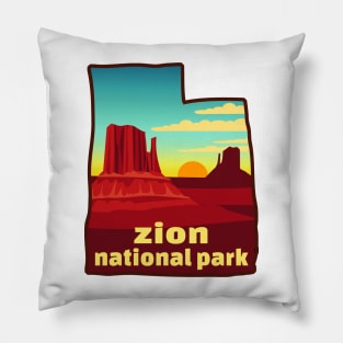 Zion National Park Utah Pillow