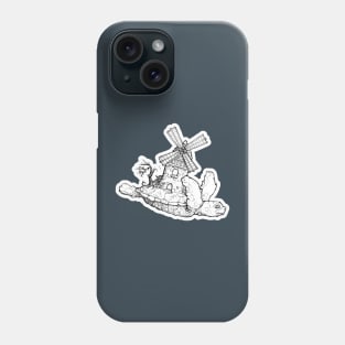 Baby Turtle Town Sticker Phone Case