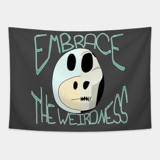 Embrace The Weirdness Tapestry