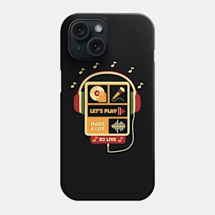 Lets Play Music Phone Case