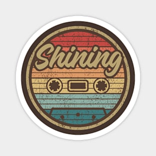 Shining Retro Cassette Magnet