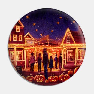 Halloween Night at Stars Hollow Pin