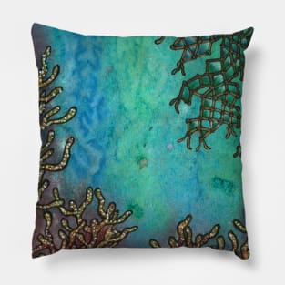 Fire Water Summer Pillow