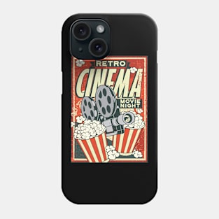 Vintage Reel & Popcorn Phone Case