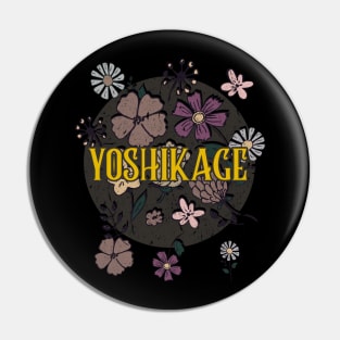 Aesthetic Proud Name Yoshikage Flowers Anime Retro Styles Pin