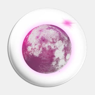 Pink Moon Shine Pin