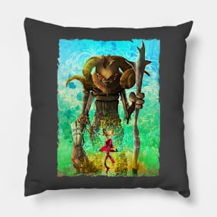 "Awaken" by The Dark Inker Pillow