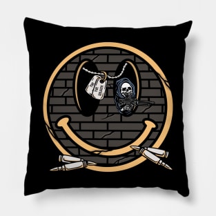 Soldier and smile Pillow