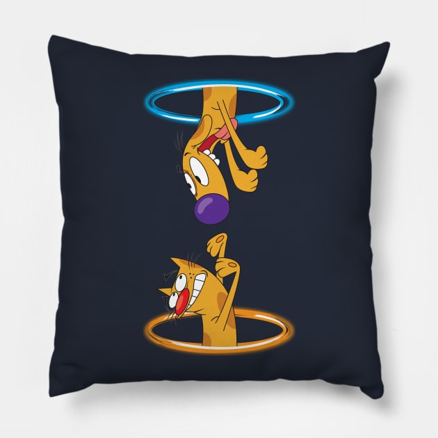 the Infinite Loop Pillow by MatamorosGraphicDesign