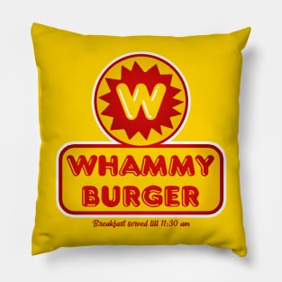 Whammy Burger Pillow