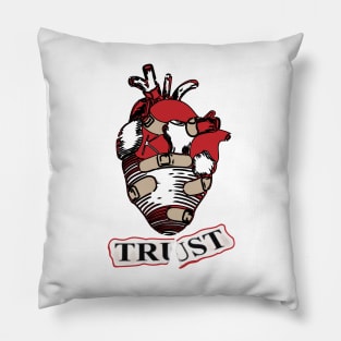 Broken Trust Pillow