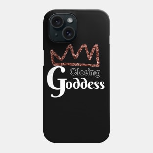 Closing Goddess Phone Case