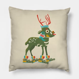 Aztec Deer Mazatl Pillow