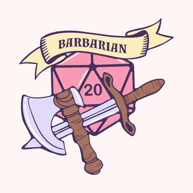 D&D Barbarian by Sunburst