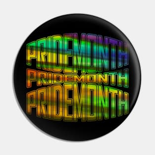 rainbow pridemonth Pin