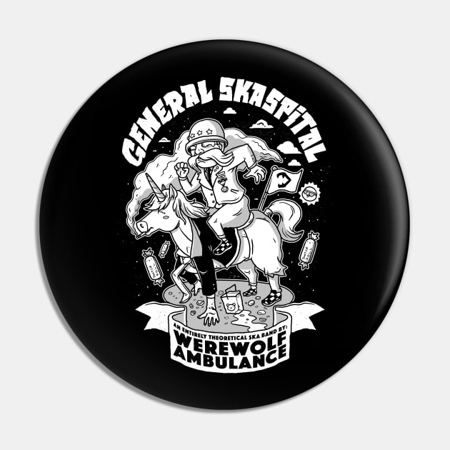 General Skaspital- An Entirely Real Shirt of an Entirely Theoretical Band! Pin by WerewolfAmbulance