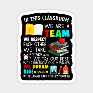 Teacher We Are Team Magnet