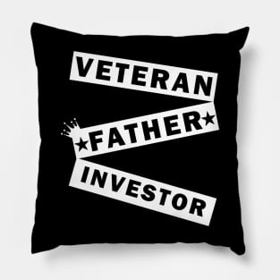 Veteran Father Investor Pillow