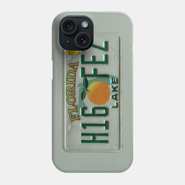 Lake County Florida License Plate Phone Case by Enzwell