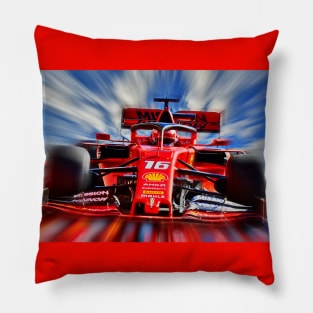 Charles Leclerc - Racing 2019 Pillow