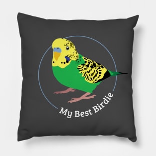 Best Birdie Green Pillow