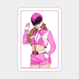 Pink Ranger Casual Style Magnet