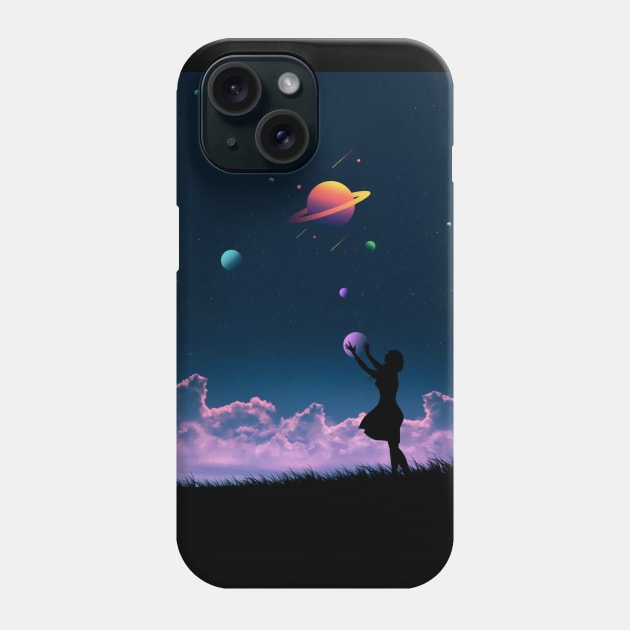 galaxy Phone Case by evindart