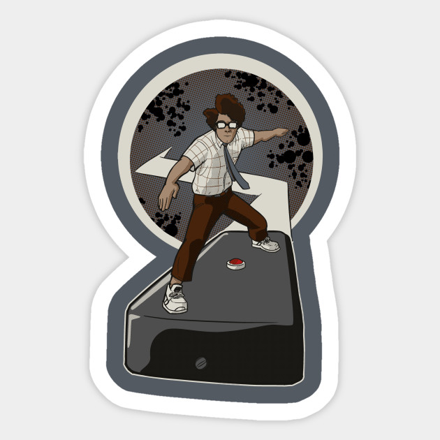 The Internet Surfer - Tv - Sticker