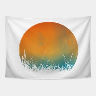 sunset colorful Tapestry