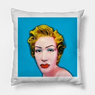 warhol marilyn 2 Pillow